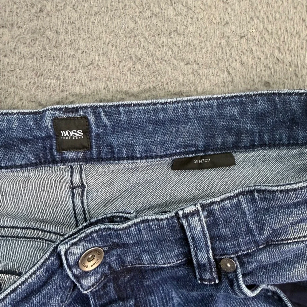 Hugo Boss Maine3 Jeans Men 34x32 Blue Stretch Regular Fit Denim Pants